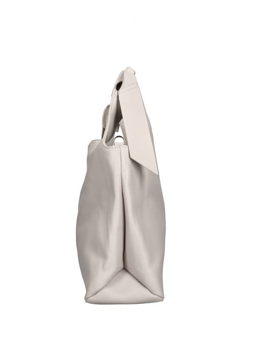 Borsa in pelle REBELLE | FATIMA-HOBO LBEIGE